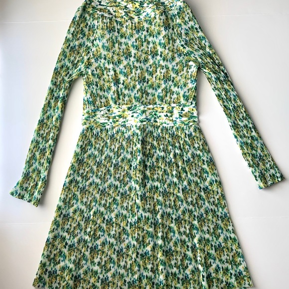 O.P.T X EMILY LUCIANO • Pleated Midi Dress - Picture 11 of 11